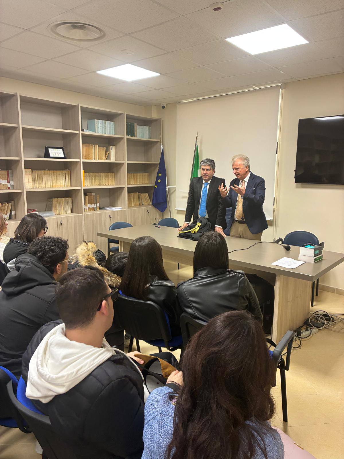 Visita al Tribunale di Marsala degli studenti dell' I.T. Dalla Chiesa